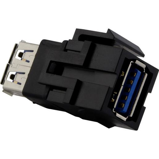 MTN4582-0001 USB-Keystone, USB 3.0, schwarz