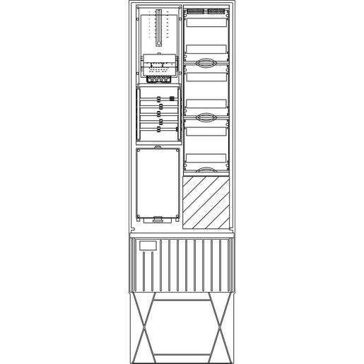 ZS341.W2.72 ZS A340 W2 1Z 3.HZ 72TE Zähleranschlusss