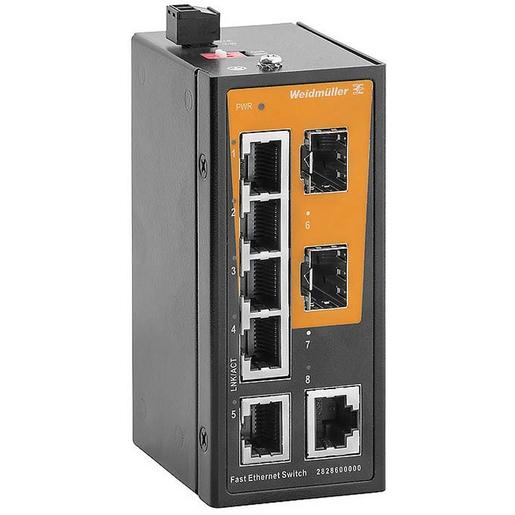 IE-SW-ELB-08-6TX-2FESFP Schalter, unmanaged, Fast Ethernet