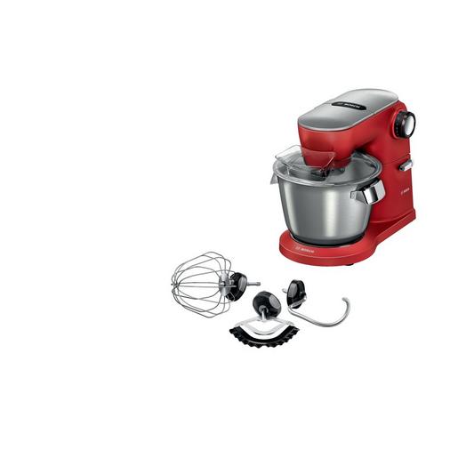 MUM9A66R00 Küchenmaschine OptiMUM kirschrot/schw.