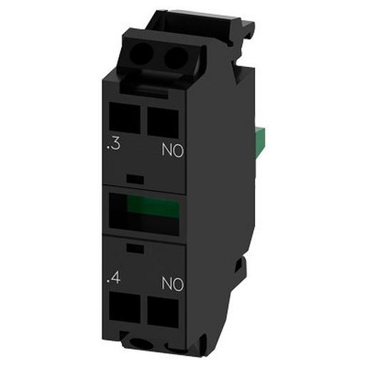 3SU1400-1AA10-3BA0-ZX90 Kontaktmodul mit 1 Schaltglied, 1S, Fede
