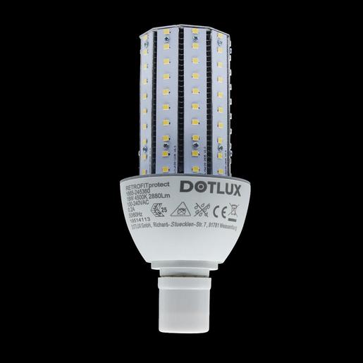 1665-245360 DOTLUX LED-Strassenlampe RETROFITprotect