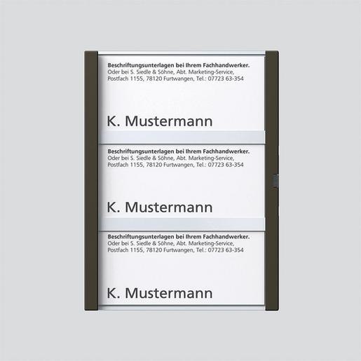 TM 611-3, BTM 650-3 GM TM 611-3, BTM 650-3 GM Namensschild komp