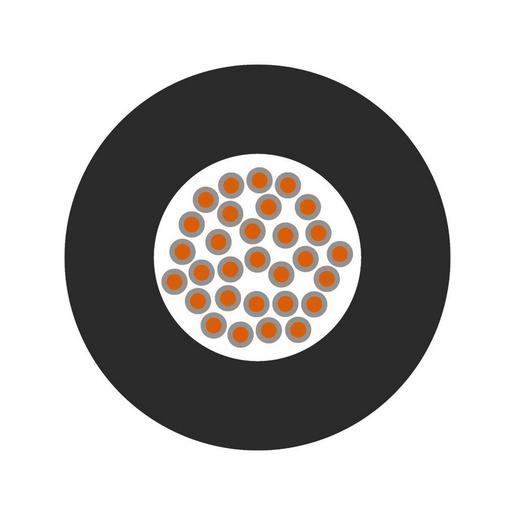 0052000/100 ÖLFLEX® HEAT 180 SiF 1X2,5 GNYE