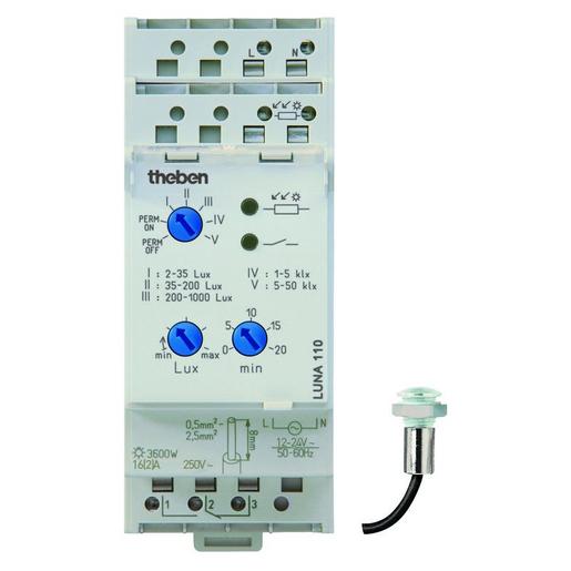 LUNA 110 EL 24V Reiheneinbau-Dämmerungsschalter 12-24 V,