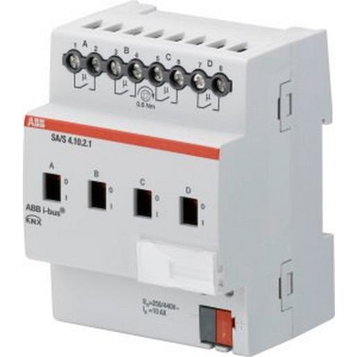 SA/S4.10.2.1 Schaltaktor, 4fach, 10A