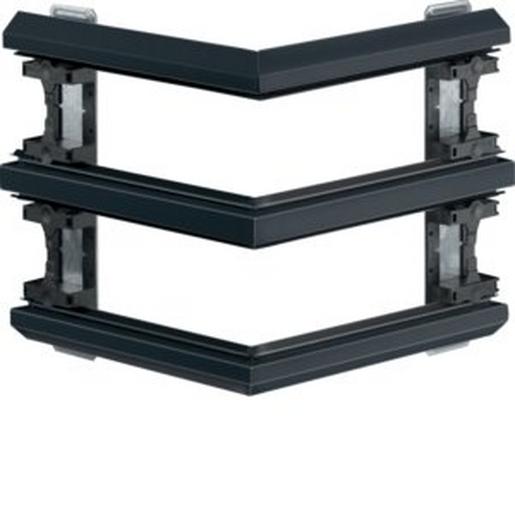 BKIS121303D9011 Außeneck Stahl BKIS 12,5x230 OT 2x80 gs