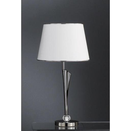 829023 Tischleuchte, schwarzchrom glänzend, E27