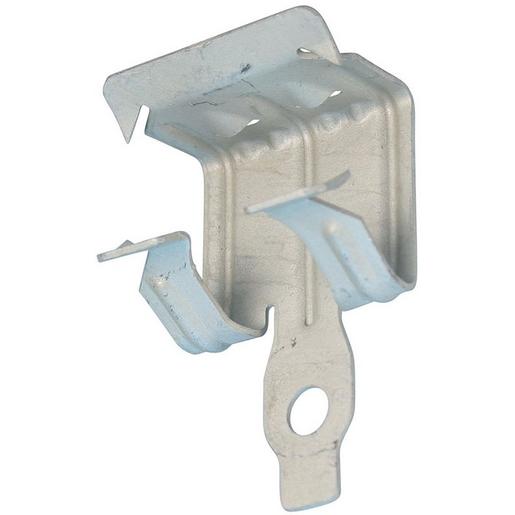 4H1318 Flanschklipp zum Aufschlagen, seitliche