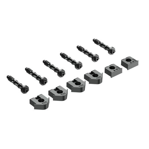 GEOS-L 4050 DS/DK Deckelschrauben-Set, tiefschwarz, UL