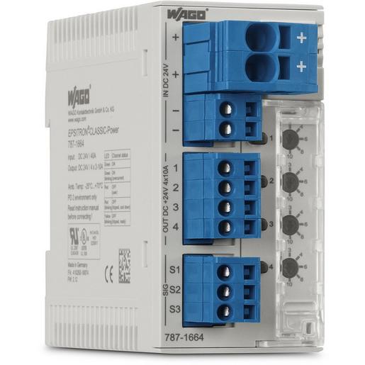 787-1664/106-000 Elektronischer Schutzschalter4-kanalig