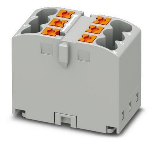 PTFIX 6X2,5-G GY Verteilerblock