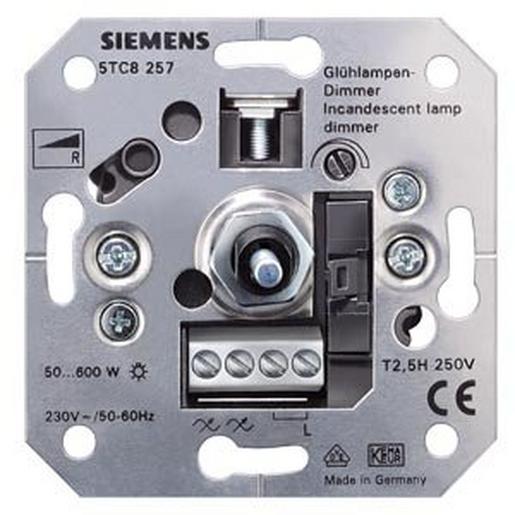 5TC8257 Glühlampendimmer, R mit Druck-aus/Wechse