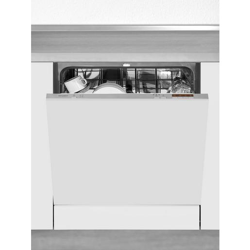 EGSP6012-E-030E silber Geschirrspüler, Einbaugerät, Vollintegri