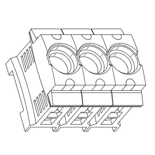 ZBD023 ZBD023 D01 Sockel D02 Si-Sockel 63A/3pol