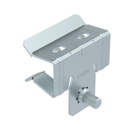 SCVTB 15-20 M6 Trägerklammer mit Gewindebolzen M6x9 mm