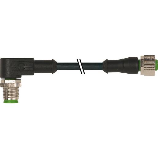 7000-40221-6150030 M12 St. 90° / M12 Bu. 0° A-kod.