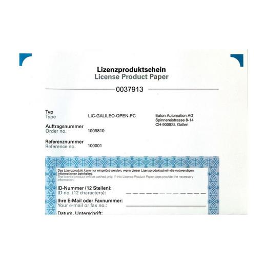 LIC-GALILEO-OPEN-PC Lizenz, Galileo Open für PC