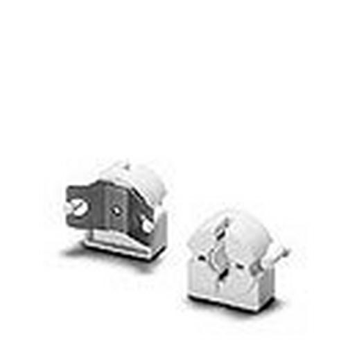 101685 Einbaufassung, G13, PC, weiß