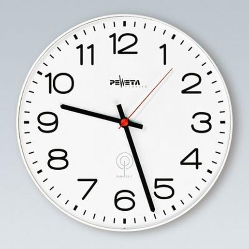 51.115.311 Funkuhr 1,5 V für innen, Ø 300 mm, weiße