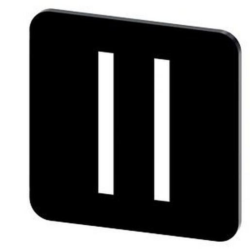 3SU1900-0AF16-0QC0 Bezeichnungsschild 22x22mm, Schild schwa