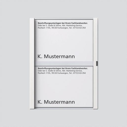 TM 611-2, BTM 650-2 W TM 611-2, BTM 650-2 W Namensschild kompl