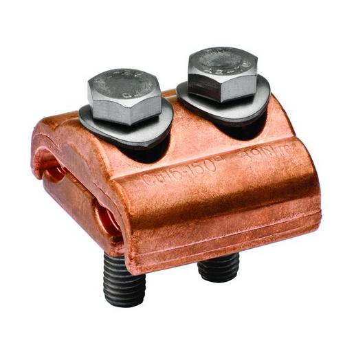 SAK670 Schraub-Abzweigklemme, blank, o. Steg, 2