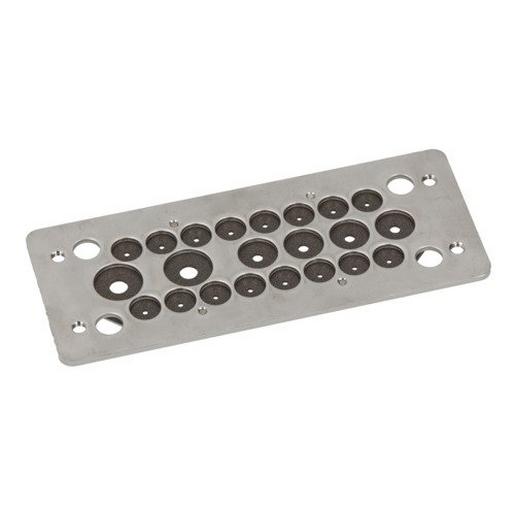 87664060 EMV-Kabeldurchführungsplatte KDP 24/22 E