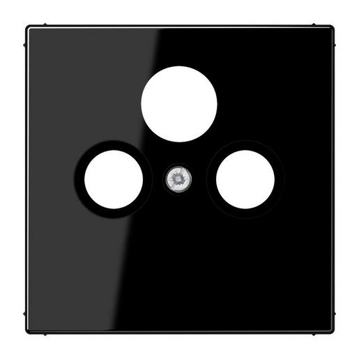 LS 990 SAT SW Abdeckung für Universal-Sat/BK-Dosen 1fa