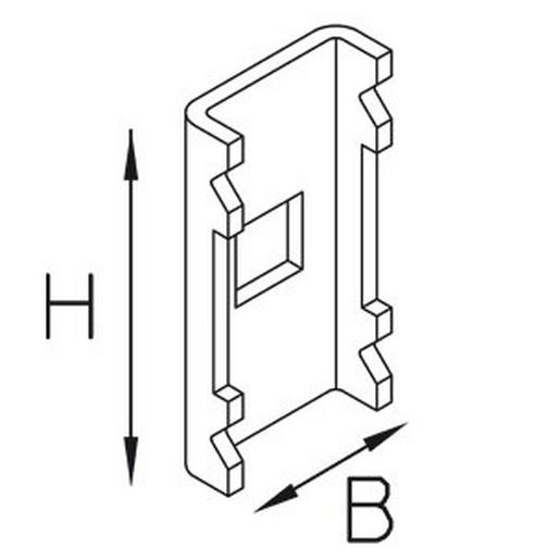 GV-L 30F Verbinder-Lasche