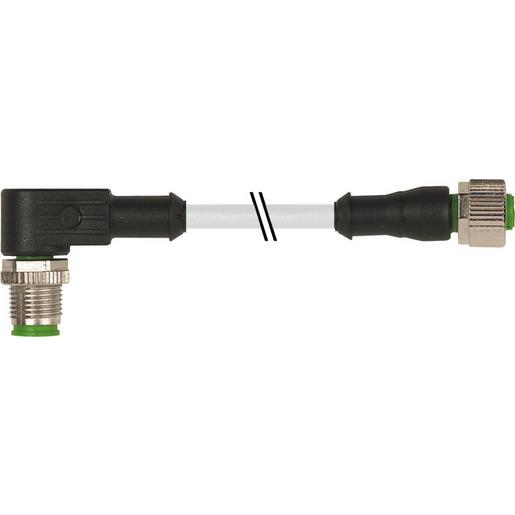 7000-40201-2340060 M12 St. 90° / M12 Bu. 0° A-kod.