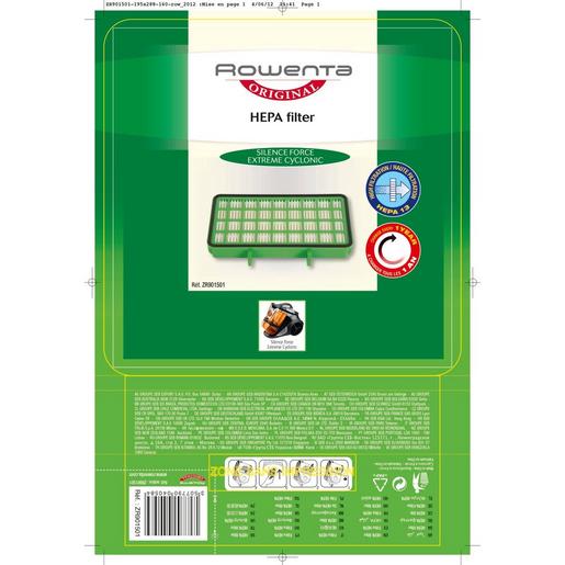 ZR901501 HEPA Filter für SFE Cyclonic