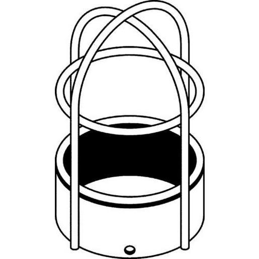 120818 Montagezubehör, Schutzkorb, Edelstahl (v