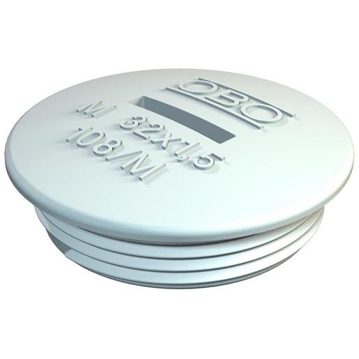 108 M16 PS Verschlussschraube M16 Polystyrol lichtg