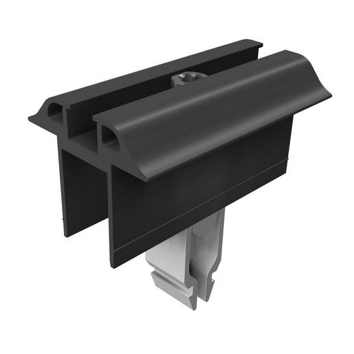 96151-01 Mittelklemme Vario ohne Erdung, schwarz