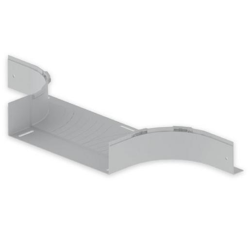 66448 Unex T-Abzweiger 100x400 aus U23X