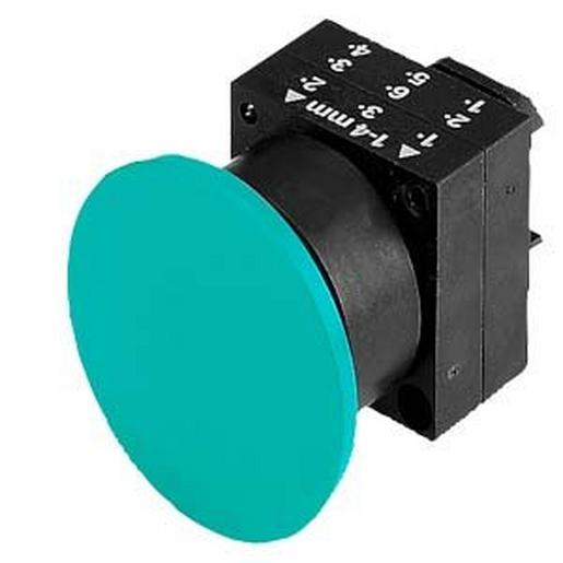 3SB3000-1GA41 Pilzdrucktaster, 22mm, rund Kunststoff,
