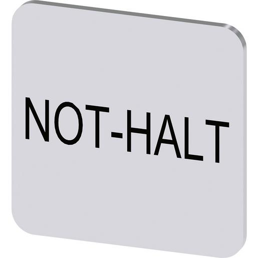 3SU1900-0AF81-0AT0 Bezeichnungsschild 22x22mm, Schild silbe