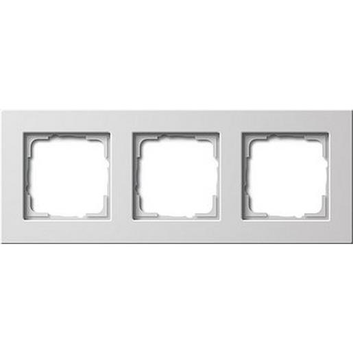 0213204 Abdeckrahmen 3f flach Gira E22 Reinweiß