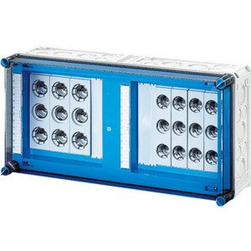 Mi 3426 Mi-Sicherungsgehäuse, 4x3x25A, DII, E27