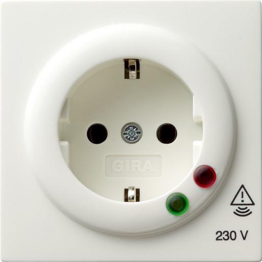 045140 SCHUKO-Steckd. ÜSS S-Color Reinweiß