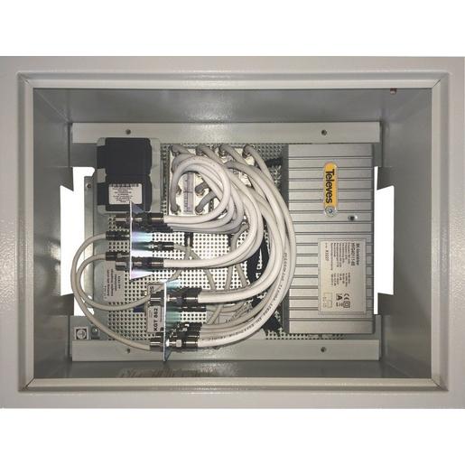 MSR916AZ BK-Montageschrank kplt. mit Verstärker +