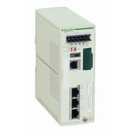 TCSESM043F1CU0 Ethernet TCP/IP Managed Switch, ConneXiu