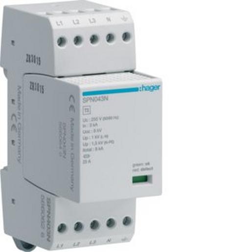 SPN403N Überspannungsableiter 3p+N 8kA Typ 3