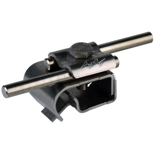 DRK DUL 8.10 W16.22 V2A Dachrinnenklemme NIRO f. Wulst 16-22mm m