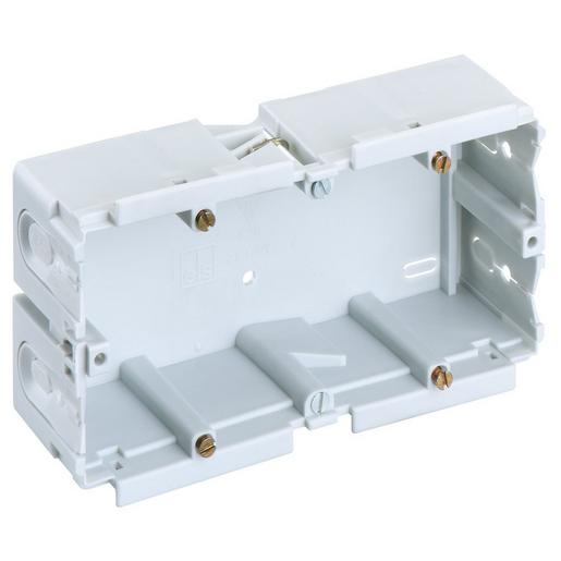 KD 2 70/44 F1 gr Kanaleinbaudose, grau, Bemessungsisolati