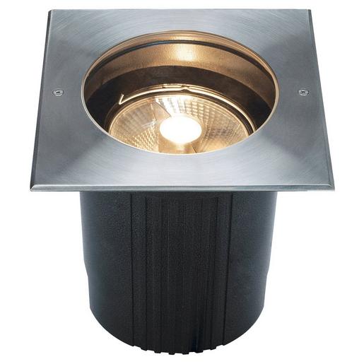 DASAR® 215 QPAR111 edelstahl eckig IP67 DASAR® 215, Outdoor Bodeneinbauleuchte,