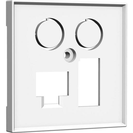 HW-ZLTSWFLV1 Zentralplatte TV + LAN/TAE Future linear