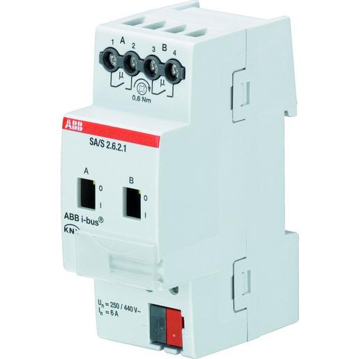 SA/S2.6.2.1 , Schaltaktor, 2f, 6A, Man.