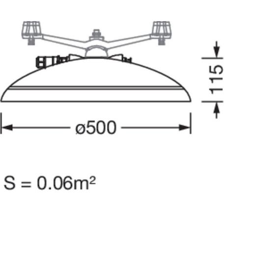 5XA248W41F08HE DL 50 iQ miniSeilleuchte,LED,9.400lm740,